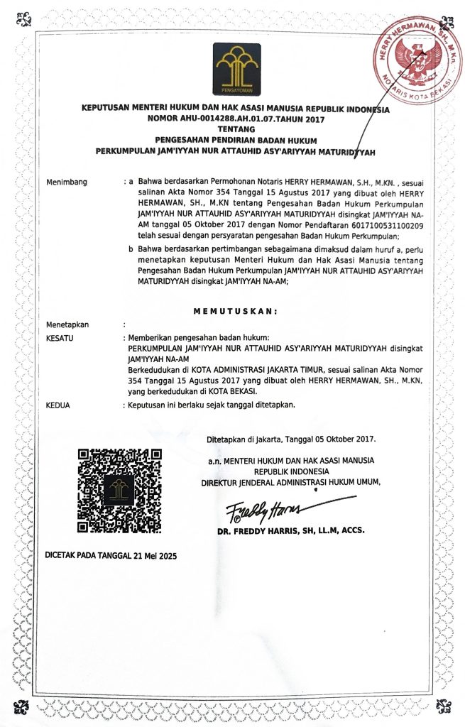 Registrasi Hak Cipta NA-AM